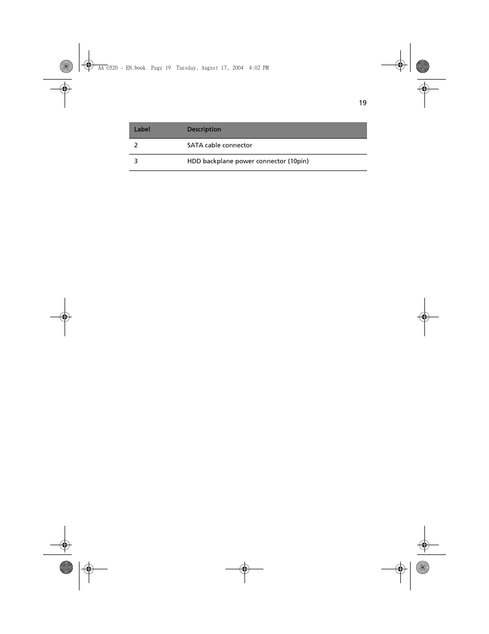 Acer Altos G520 User Manual | Page 29 / 186