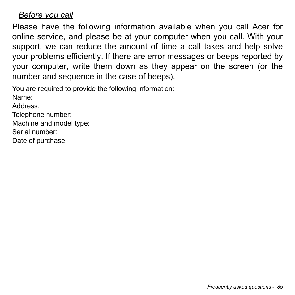 Acer Aspire E1-731G User Manual | Page 86 / 103