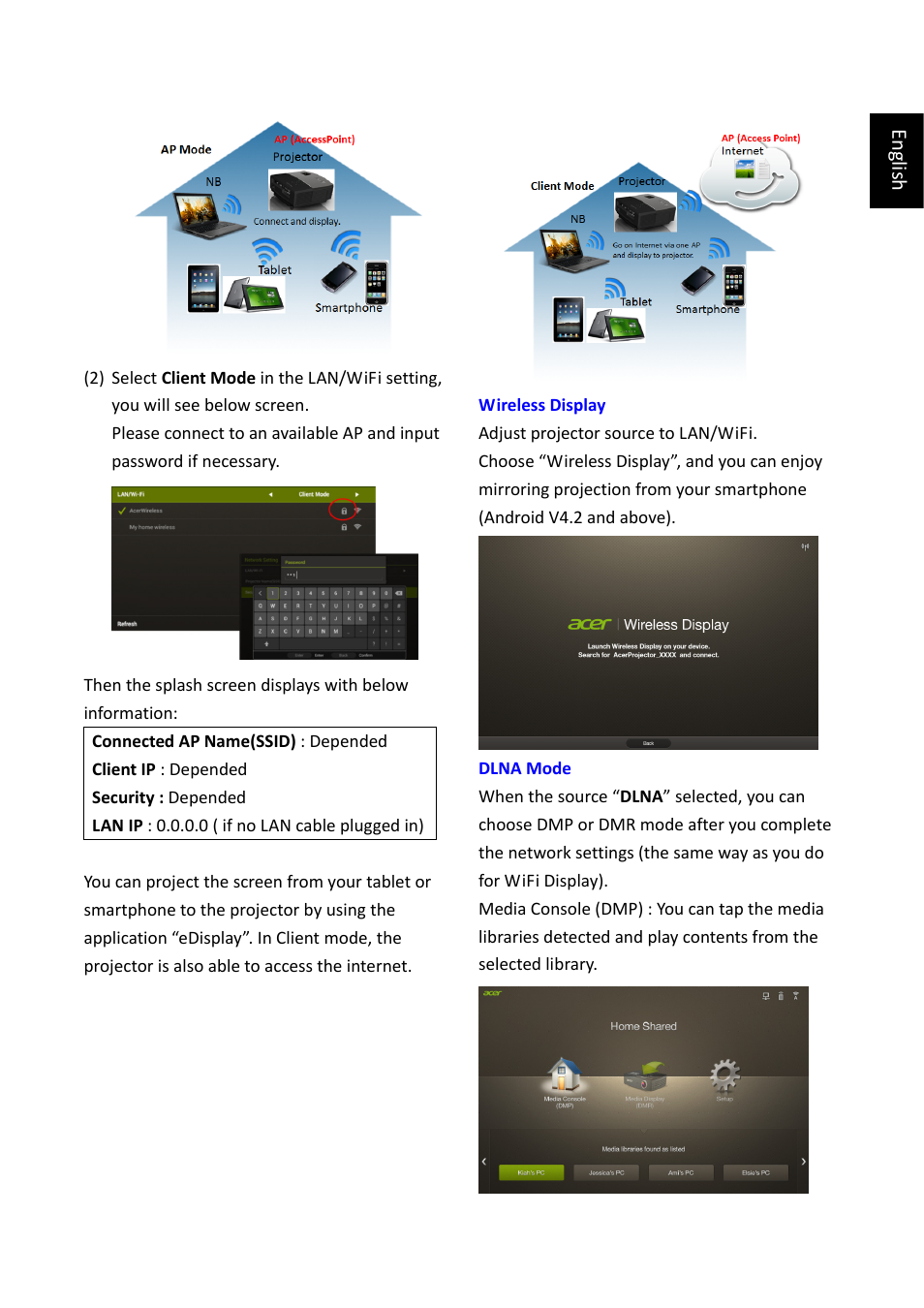 Acer K135 User Manual | Page 2 / 4