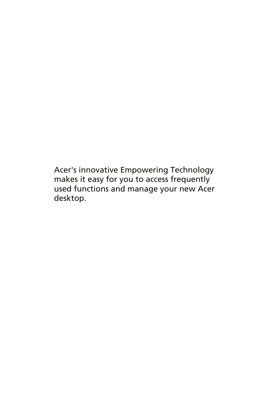 Acer Veriton 6900Pro User Manual | Page 14 / 102