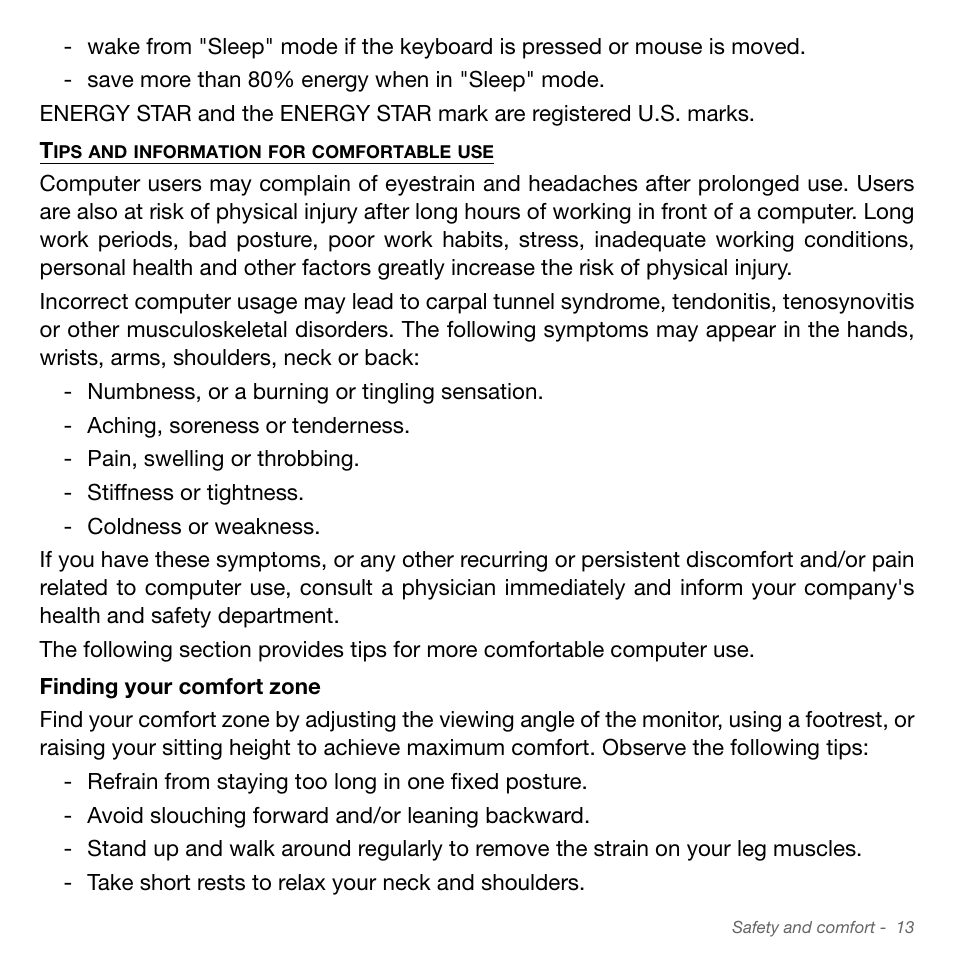 Acer Aspire S3-951 User Manual | Page 13 / 78