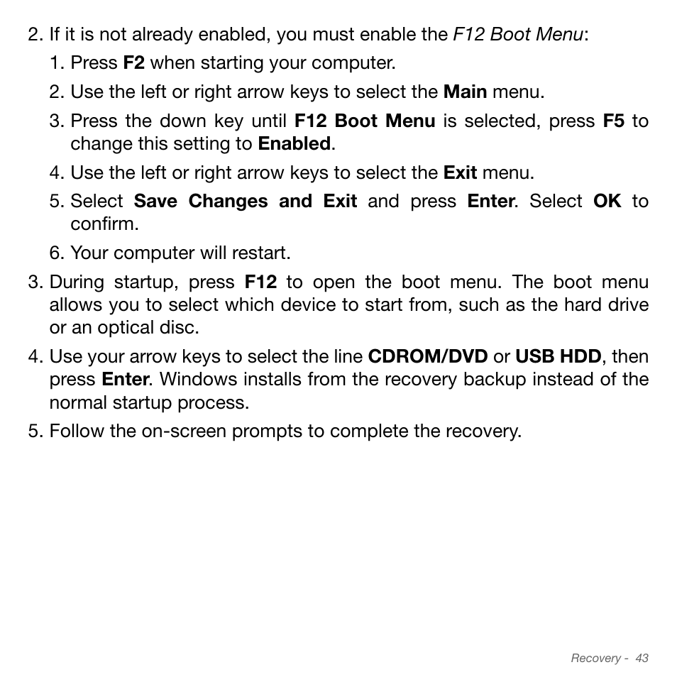 Acer Aspire S3-951 User Manual | Page 43 / 78