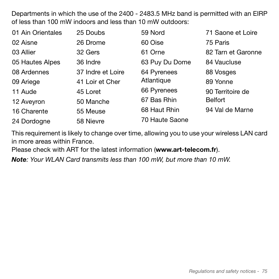 Acer Aspire S3-951 User Manual | Page 75 / 78