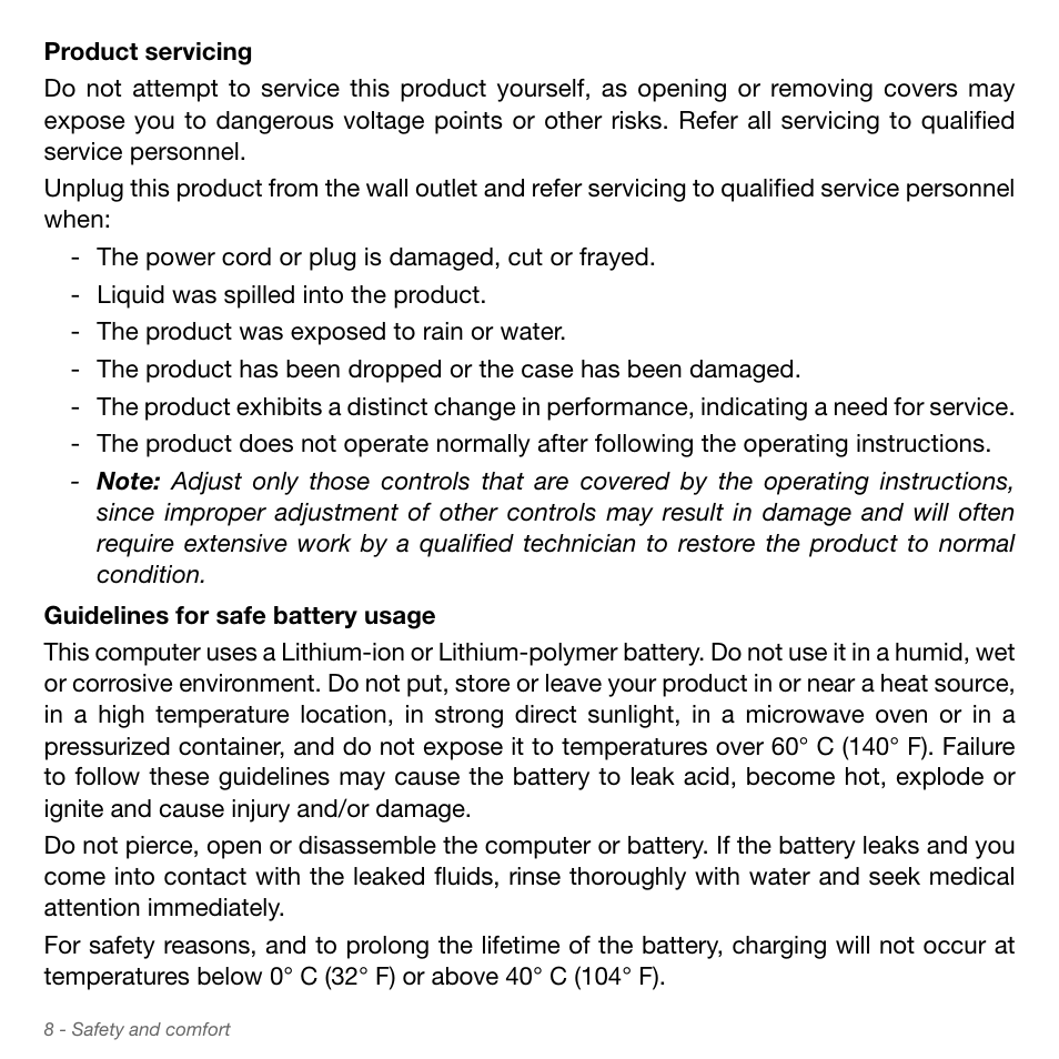 Acer Aspire S3-951 User Manual | Page 8 / 78