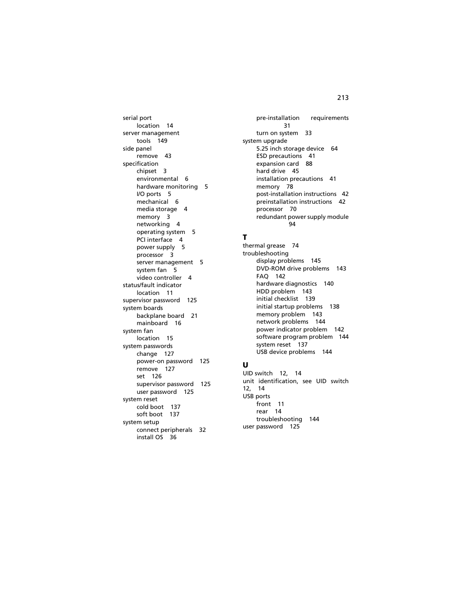 Acer Altos G540 M2 User Manual | Page 221 / 221