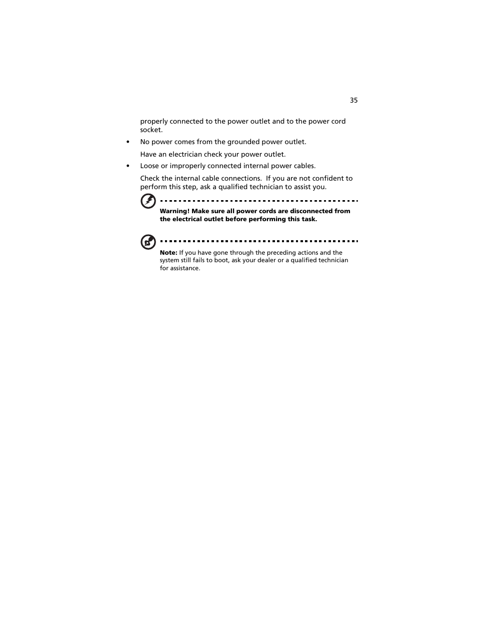 Acer Altos G540 M2 User Manual | Page 45 / 221