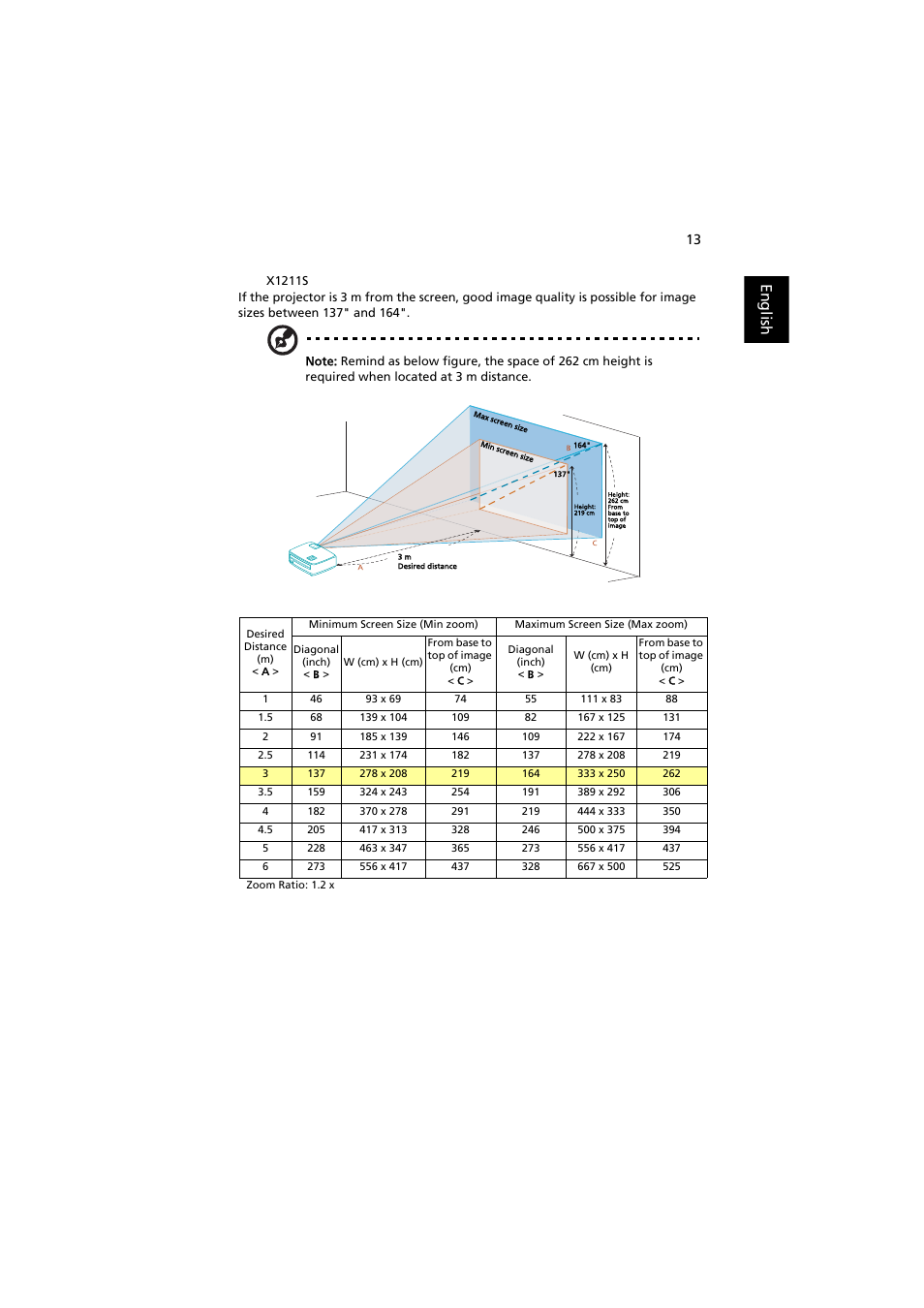 English | Acer X1111 User Manual | Page 23 / 63