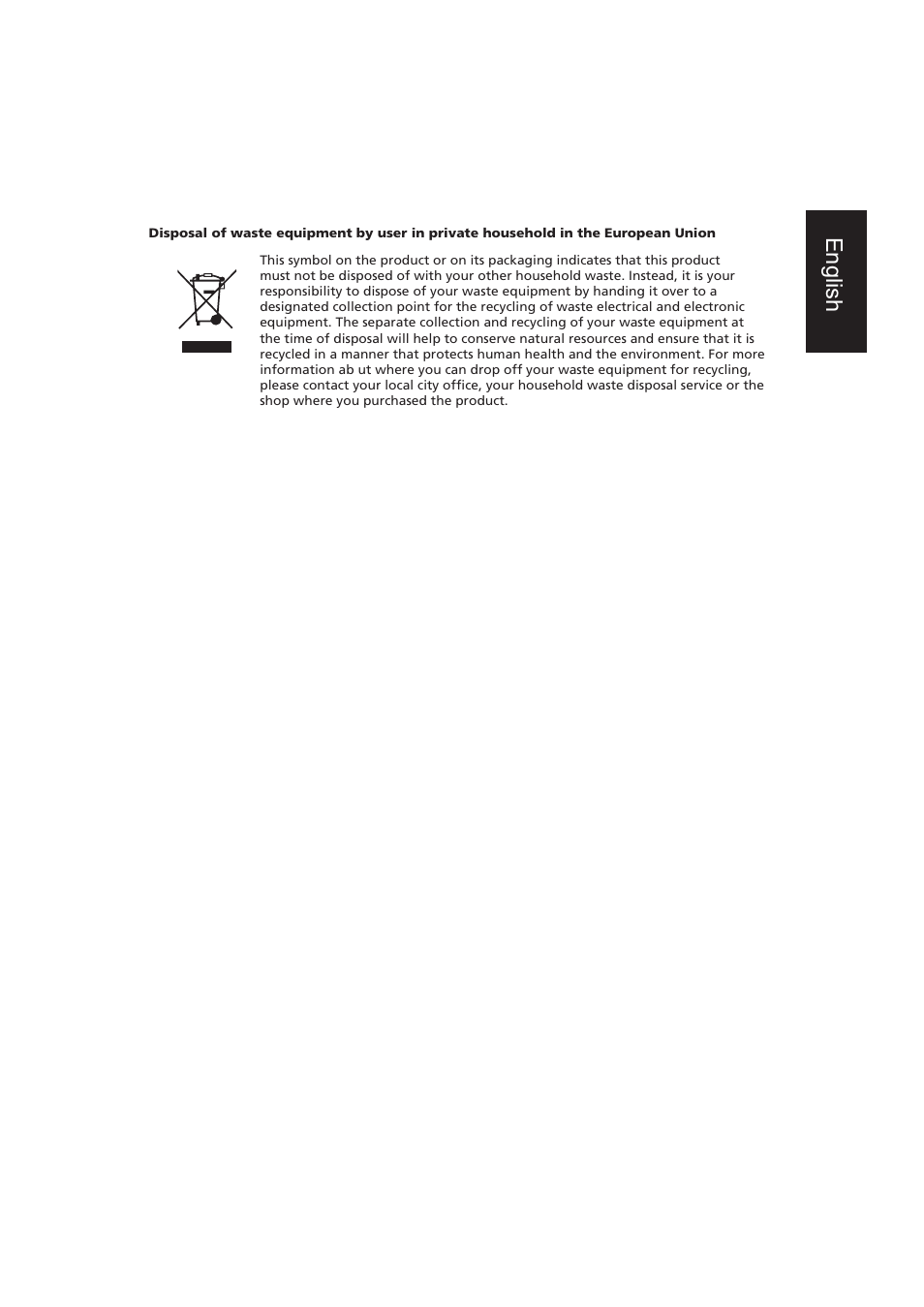 English, ᑒ஀ኁጒ, ㆴḻݽમ⡶ᅠಎಚ | Acer V226HQL User Manual | Page 3 / 3