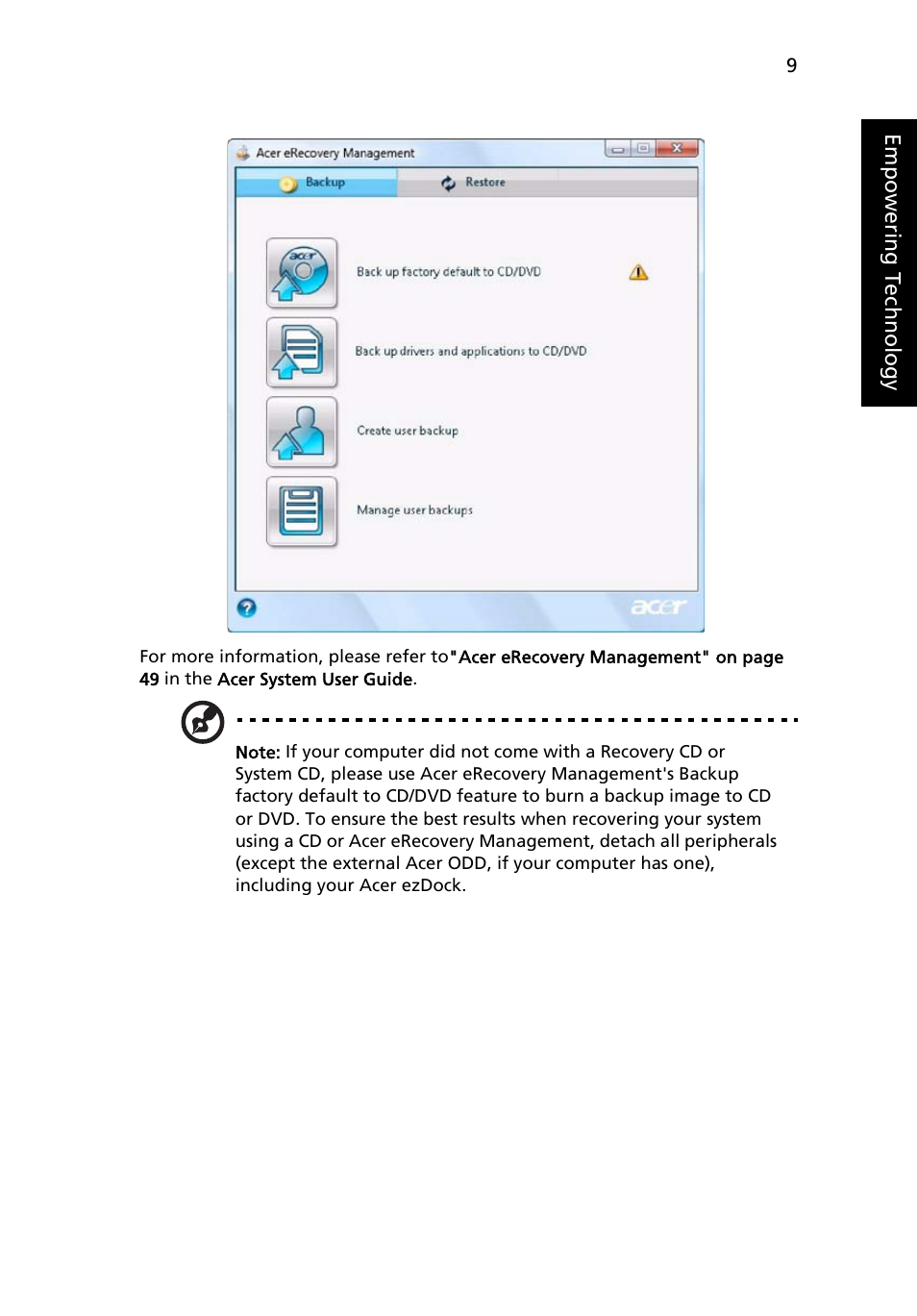 Acer TravelMate 4730G User Manual | Page 29 / 90