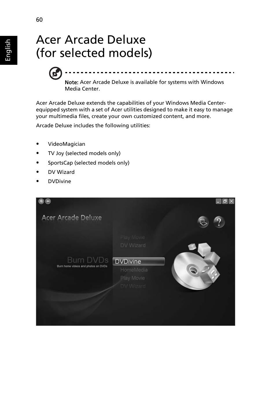 Acer arcade deluxe (for selected models) | Acer Aspire 5720Z User Manual | Page 80 / 119