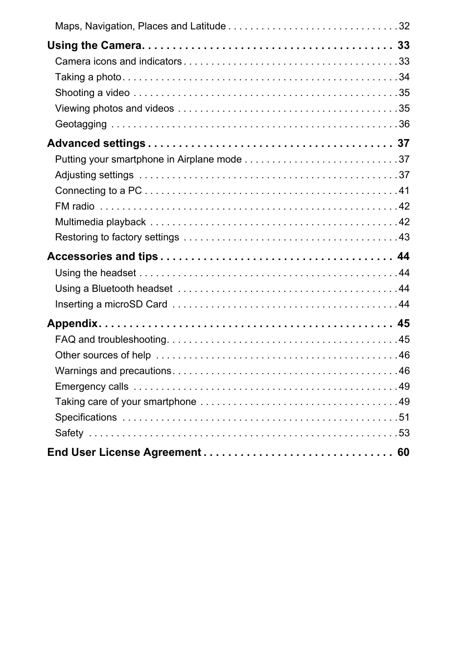 Acer Z120 User Manual | Page 4 / 61