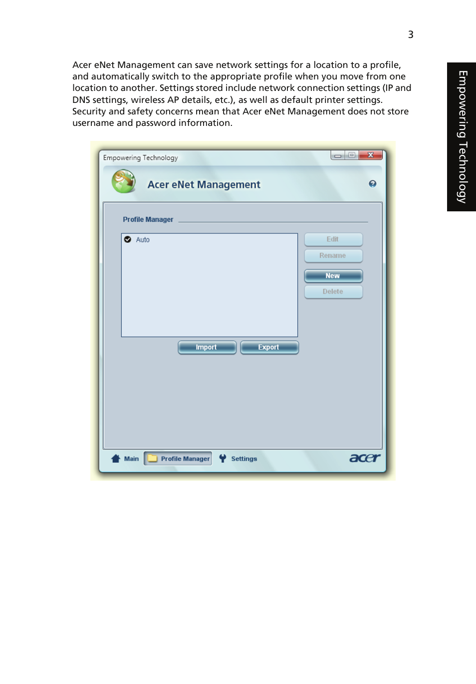 Acer Aspire 5910G User Manual | Page 21 / 61
