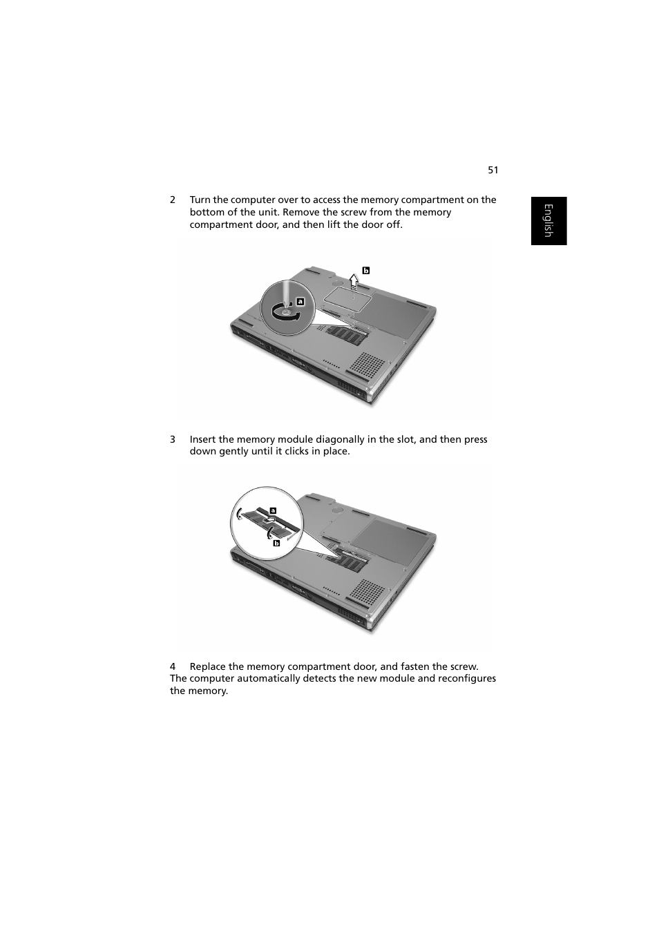 Acer Aspire 2000 User Manual | Page 61 / 130