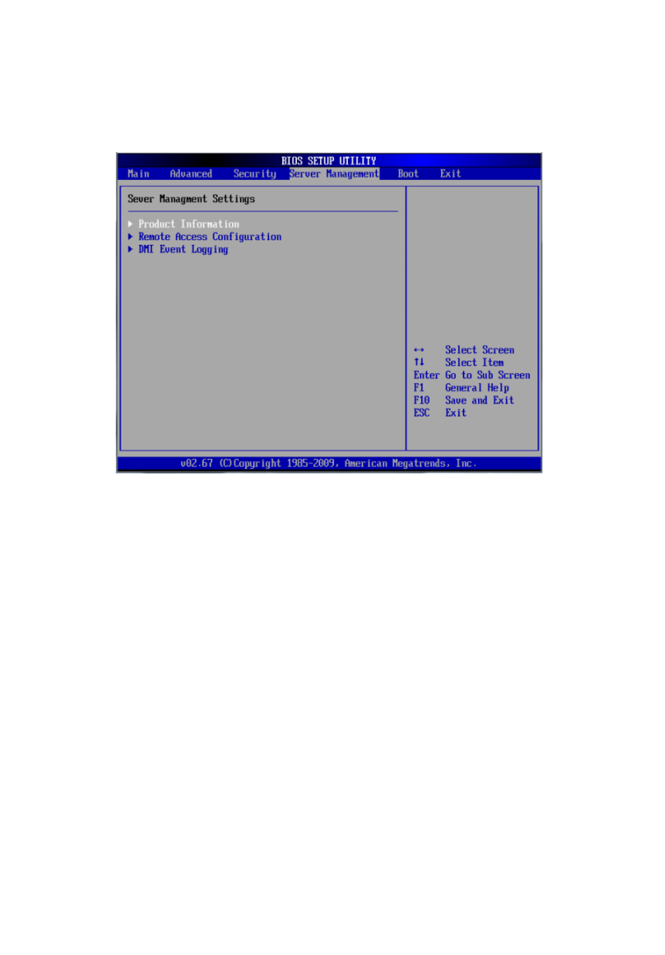 System management settings | Acer AR380 F1 User Manual | Page 114 / 194