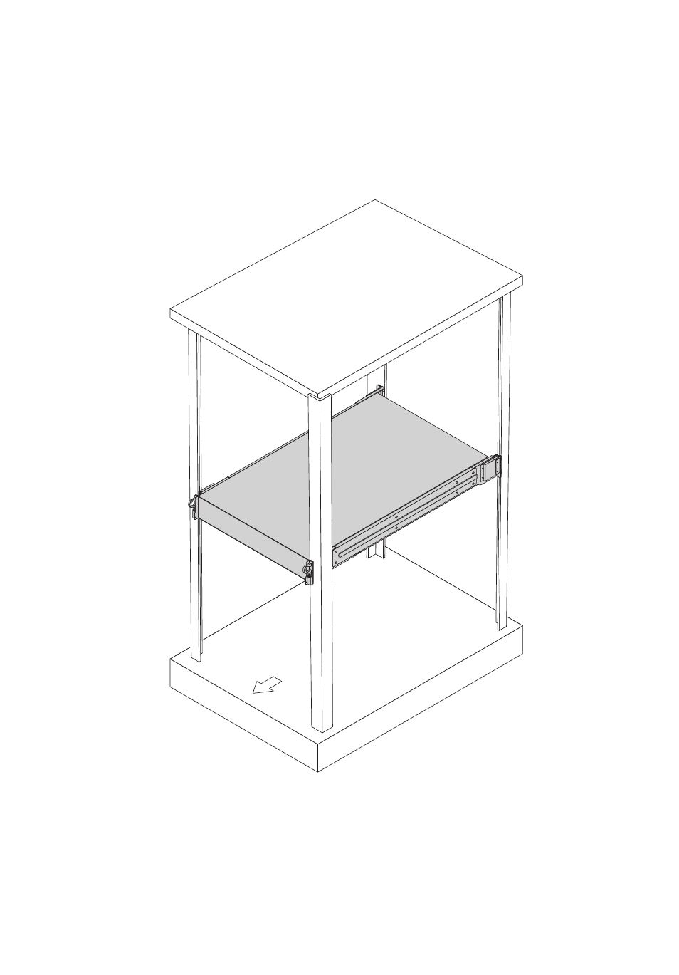 System rack installation | Acer AR380 F1 User Manual | Page 155 / 194