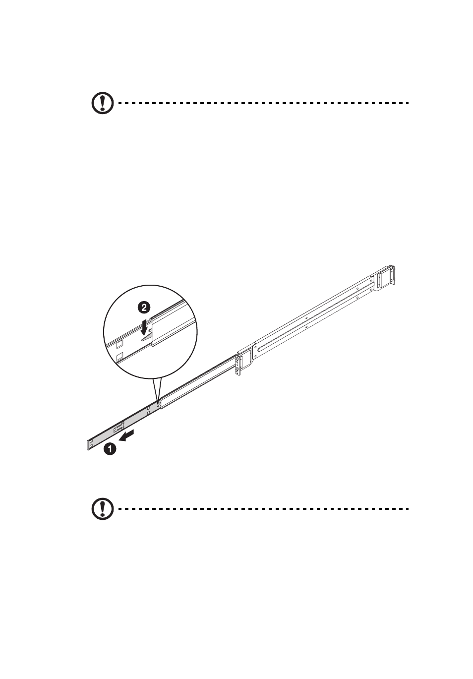Installing the system into the rack | Acer AR380 F1 User Manual | Page 157 / 194