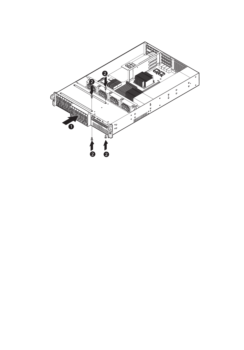 Removing and installing an optical drive, Removing an optical drive | Acer AR380 F1 User Manual | Page 55 / 194