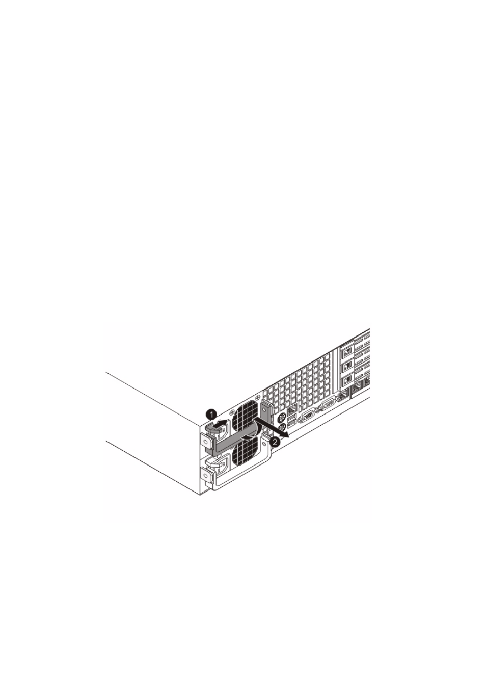 Power supply failure, Replacing the power supply | Acer AR380 F1 User Manual | Page 60 / 194