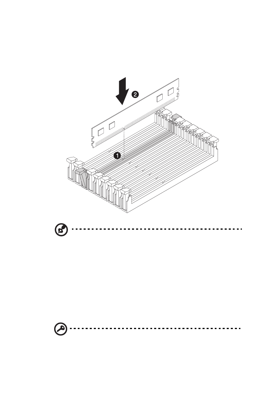 Removing a memory module | Acer AR380 F1 User Manual | Page 75 / 194