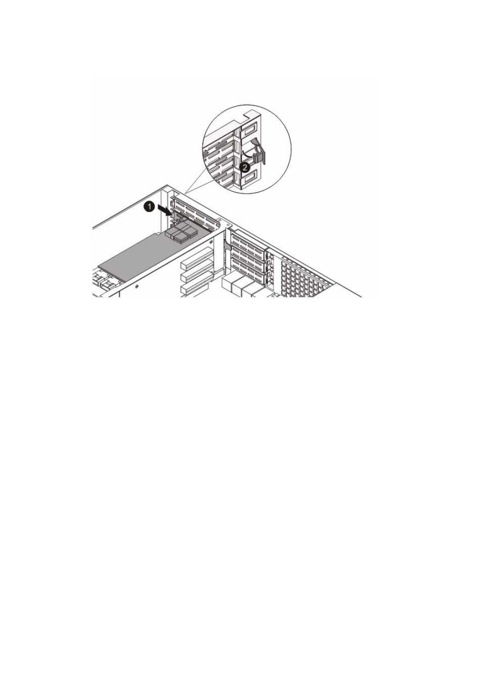 Installing the right riser card | Acer AR380 F1 User Manual | Page 80 / 194