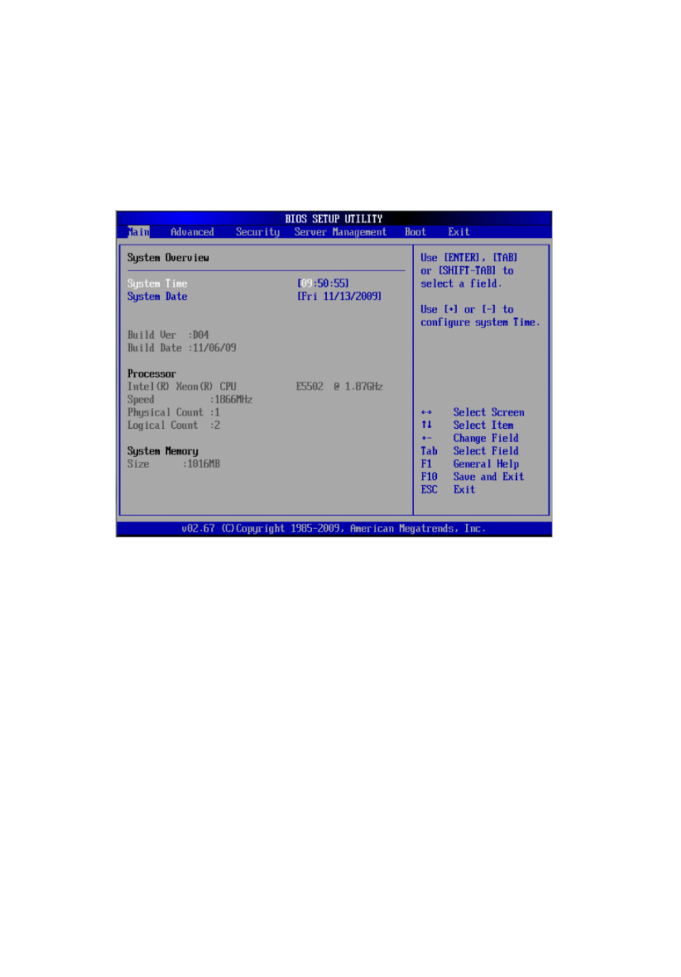 Main setup, System overview | Acer AR380 F1 User Manual | Page 86 / 194