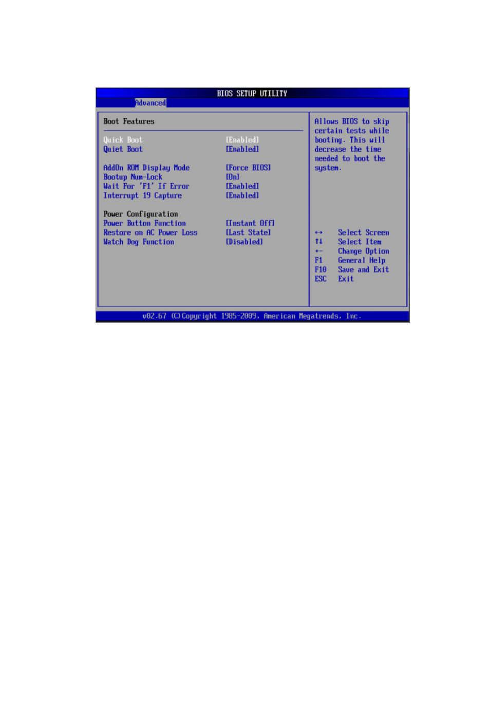 Boot features | Acer AR380 F1 User Manual | Page 89 / 194