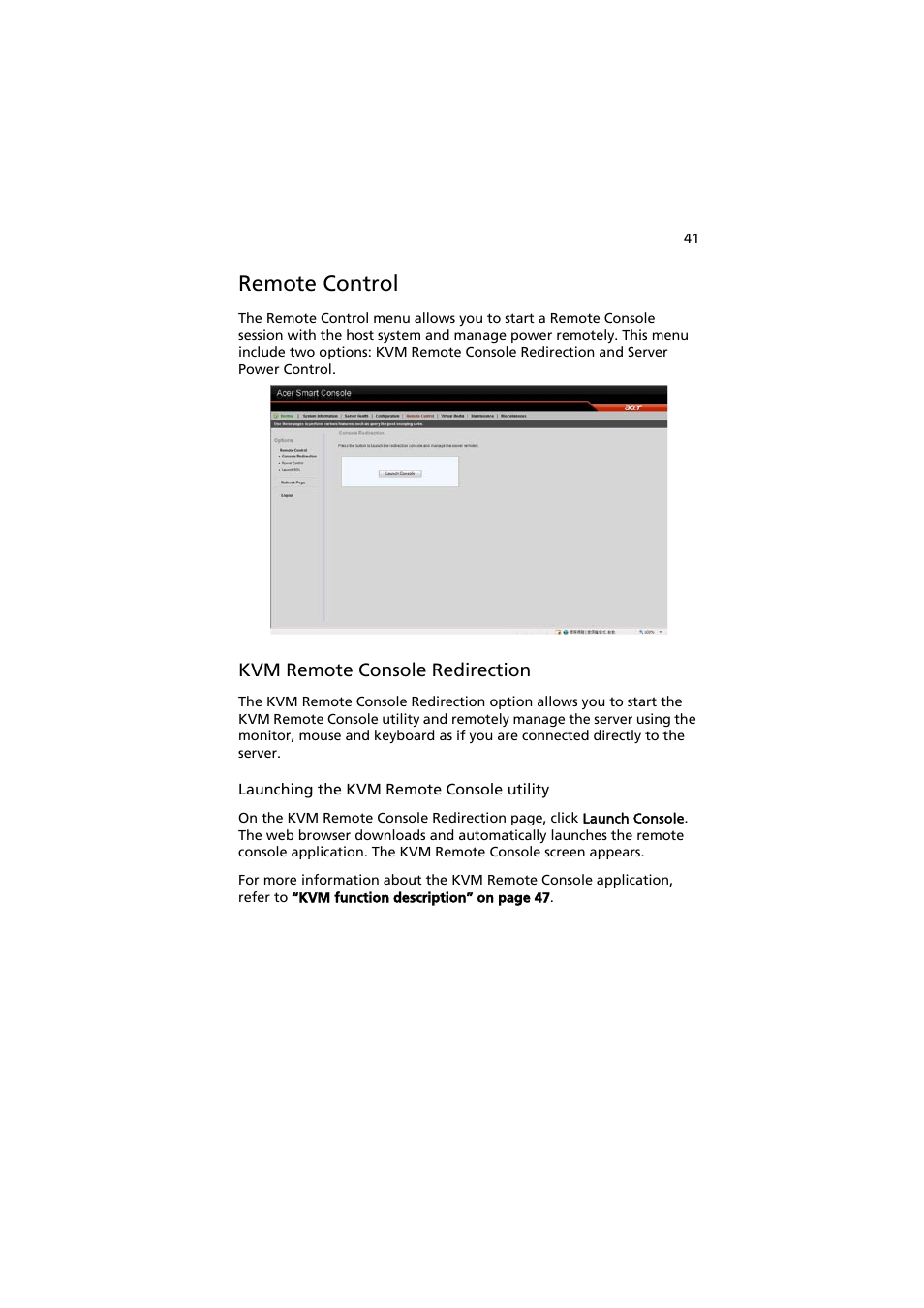 Remote control | Acer AR585 F1 User Manual | Page 53 / 68