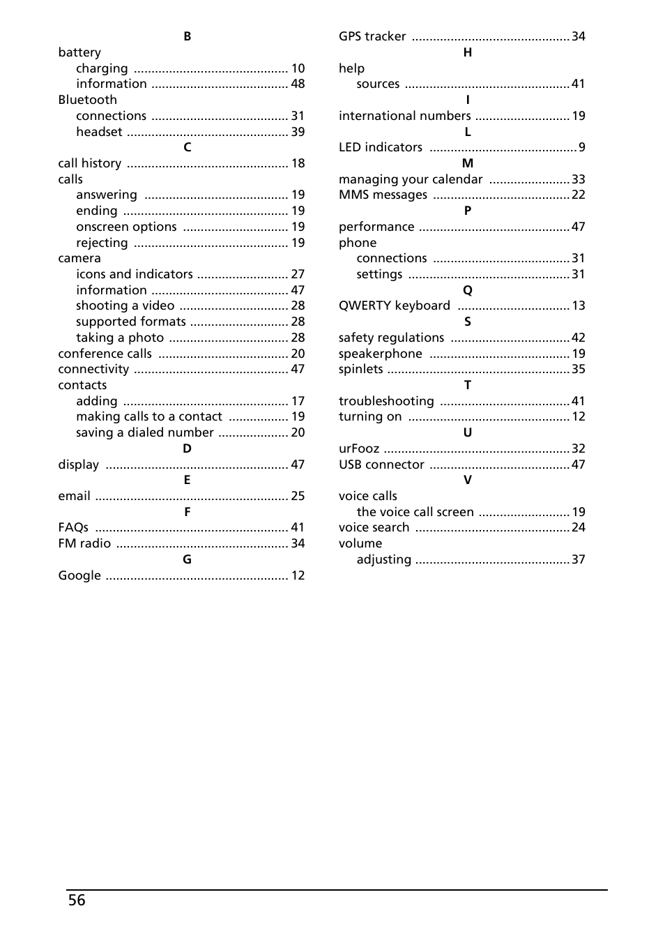 Acer E130 User Manual | Page 56 / 56