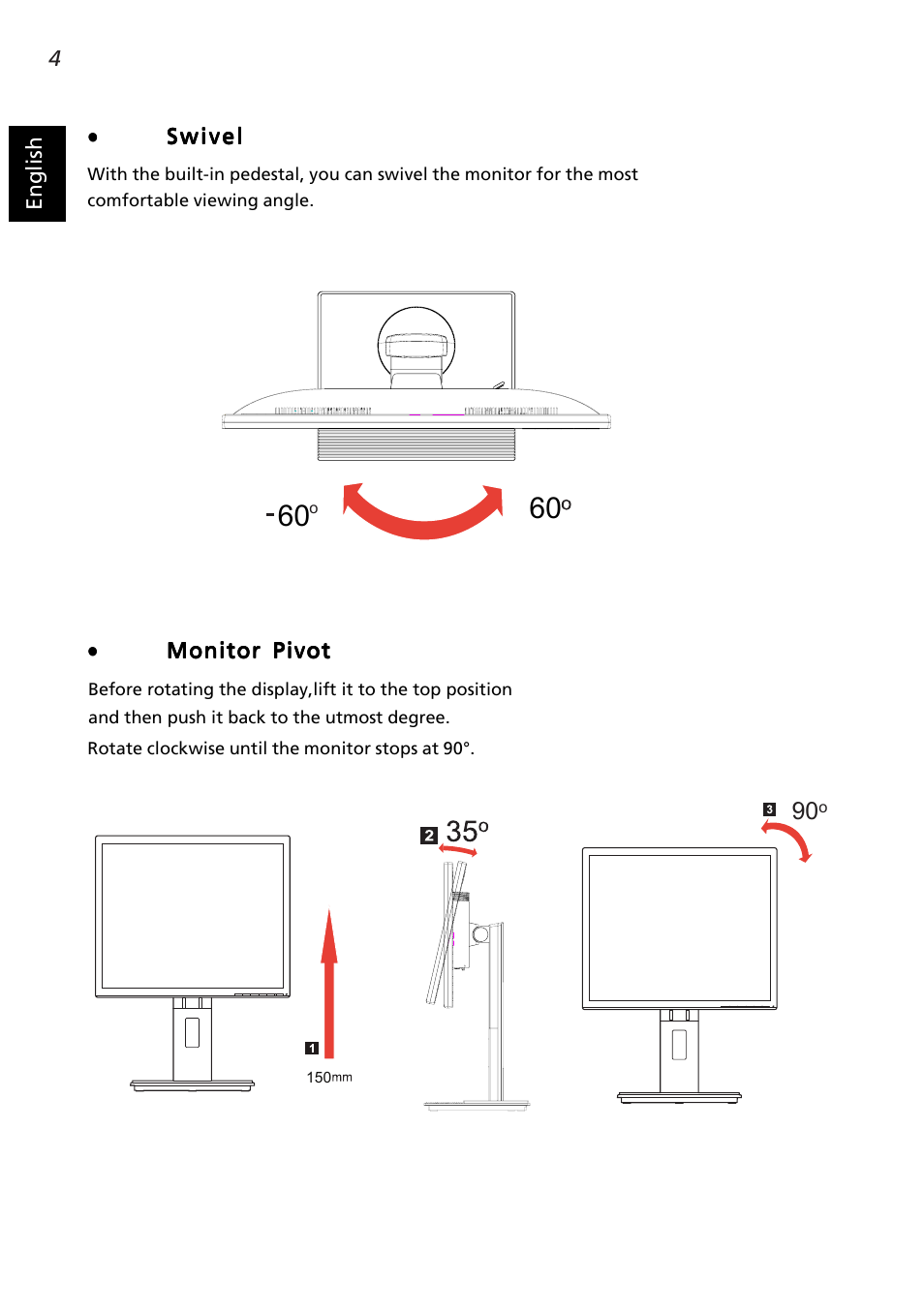 Acer B196L User Manual | Page 16 / 29