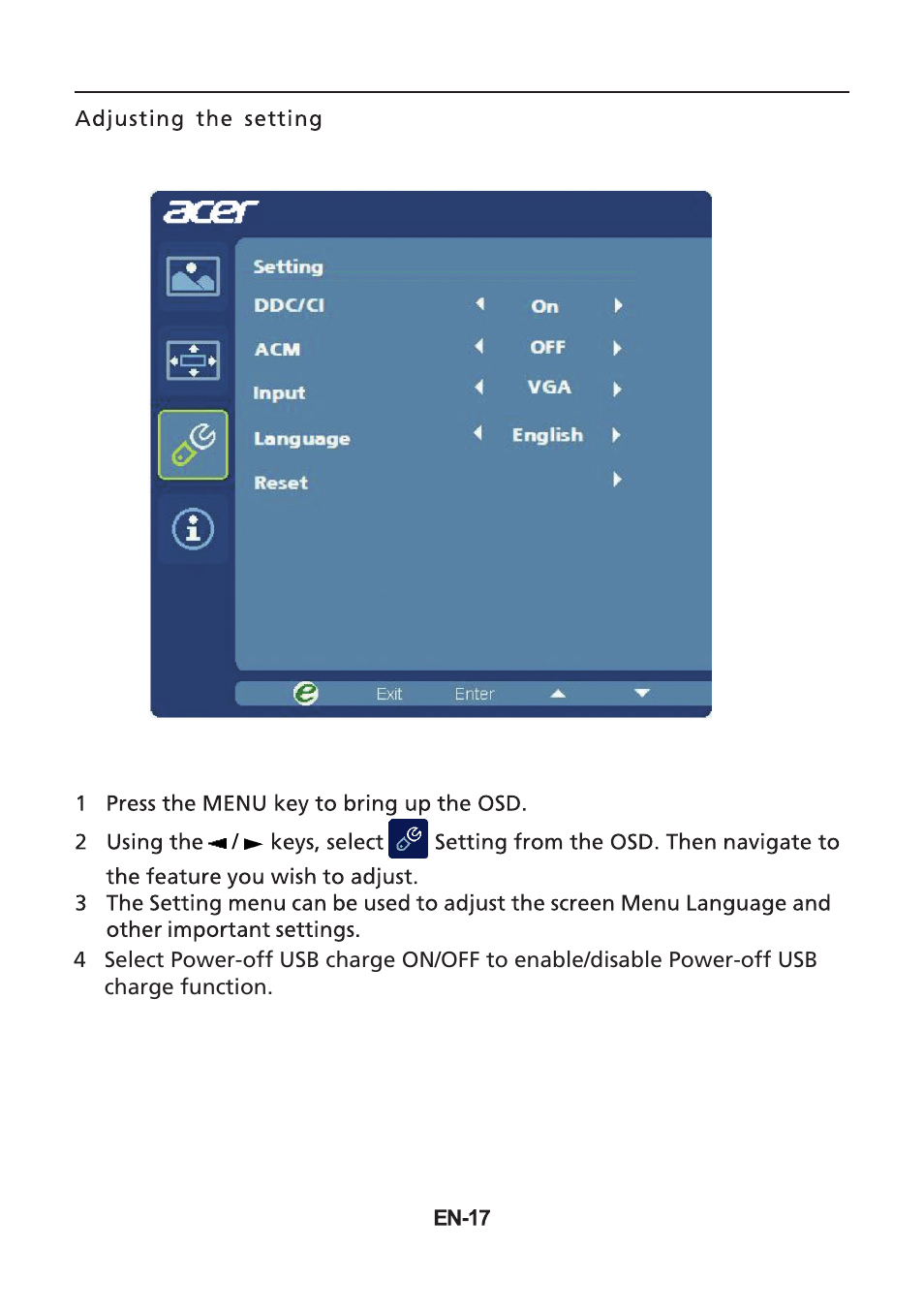 Acer B196L User Manual | Page 26 / 29