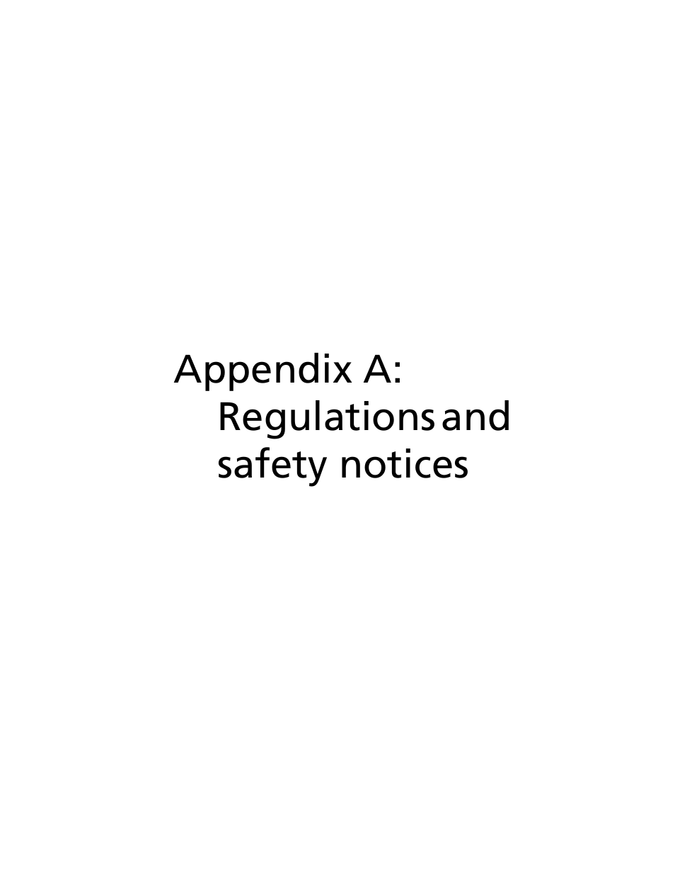 Appendix a: regulations and safety notices | Acer Aspire L310 User Manual | Page 41 / 51