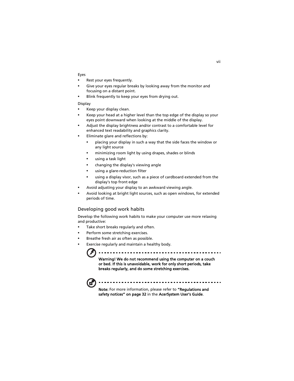 Acer Aspire L310 User Manual | Page 7 / 51