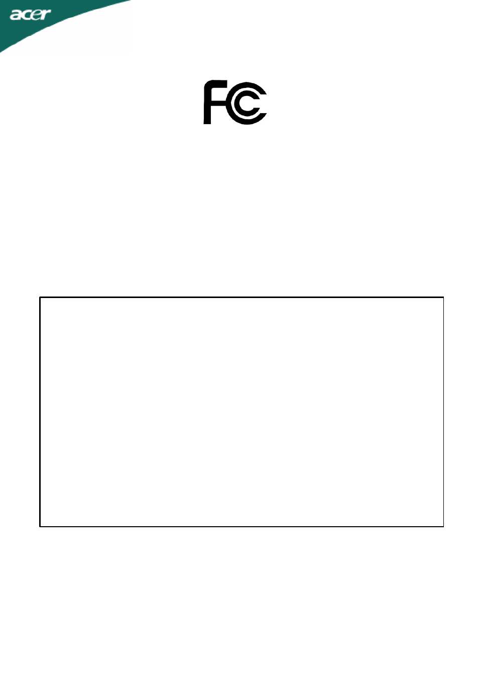 Acer P216H User Manual | Page 23 / 23
