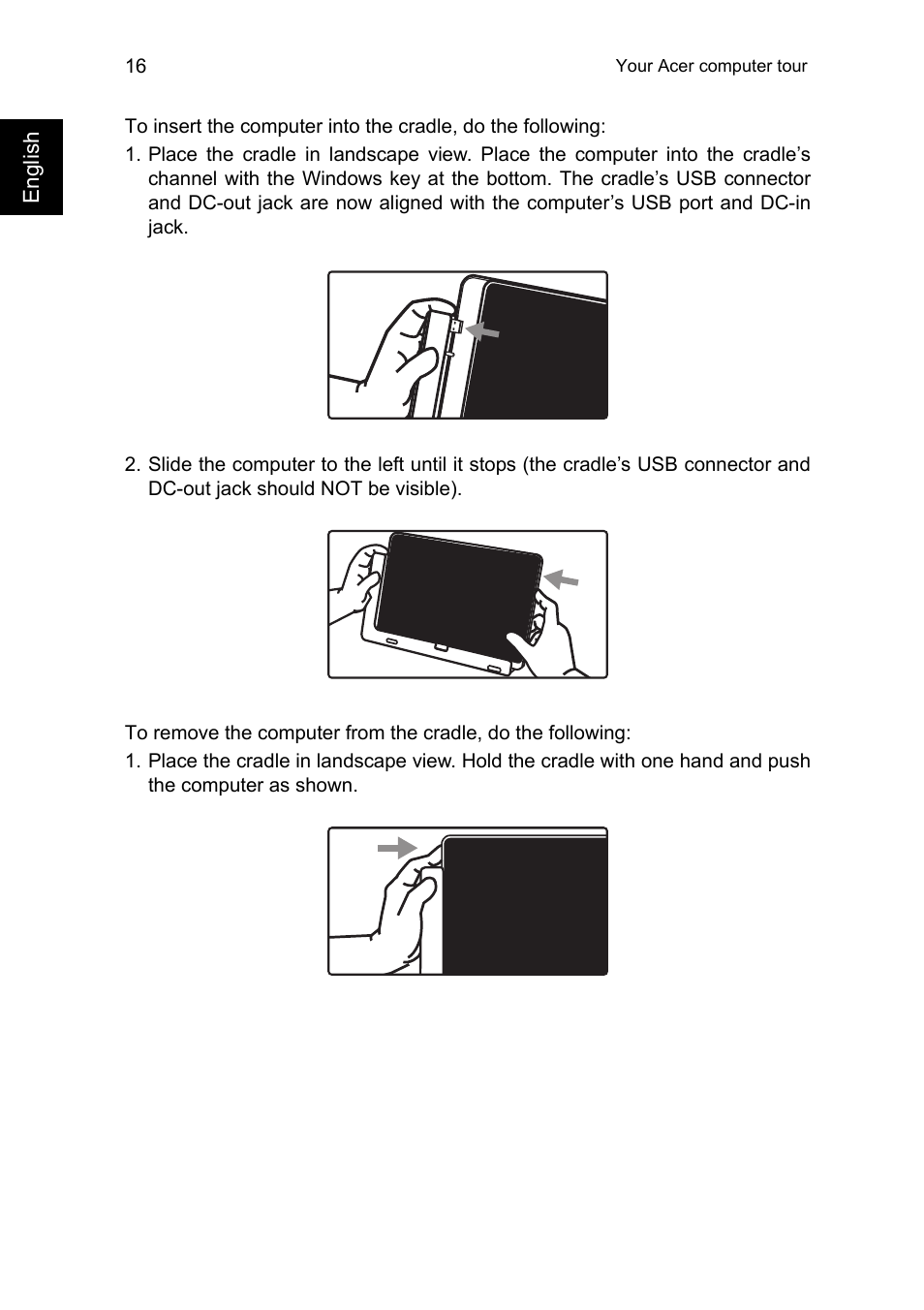 Acer W701 User Manual | Page 16 / 17