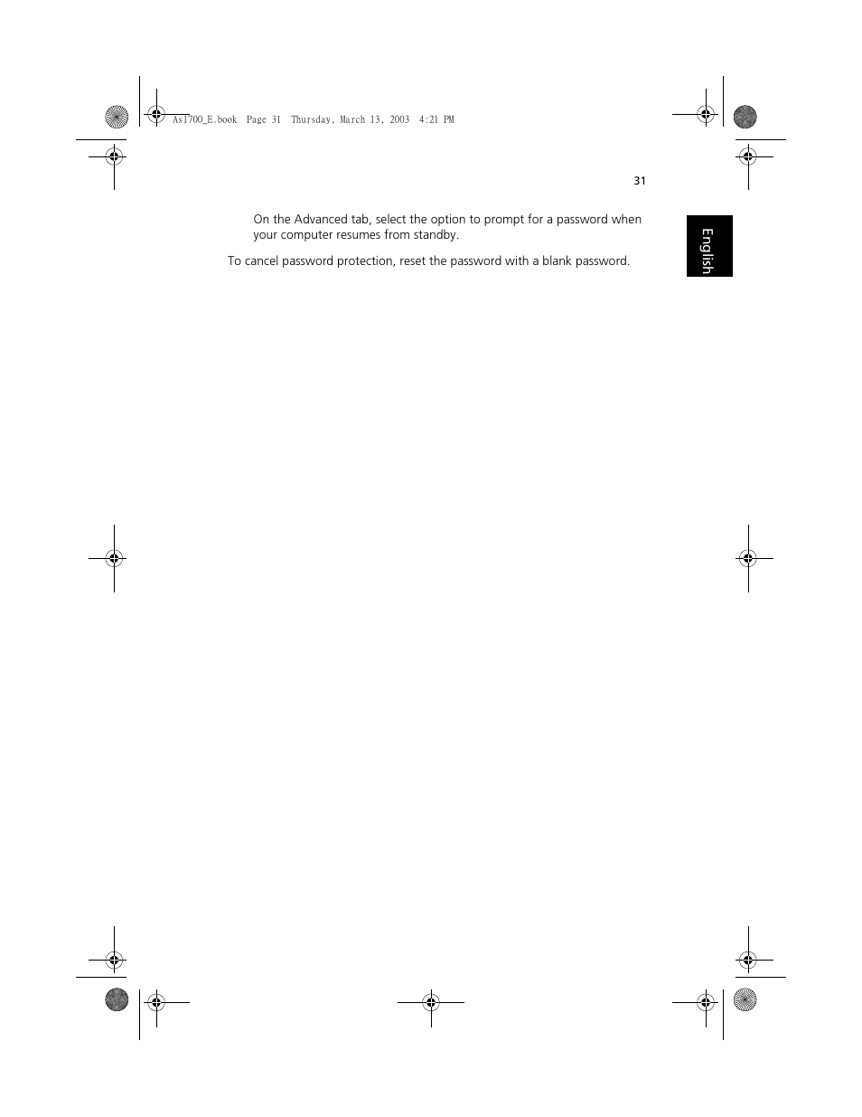 Acer Aspire 1700 User Manual | Page 41 / 102