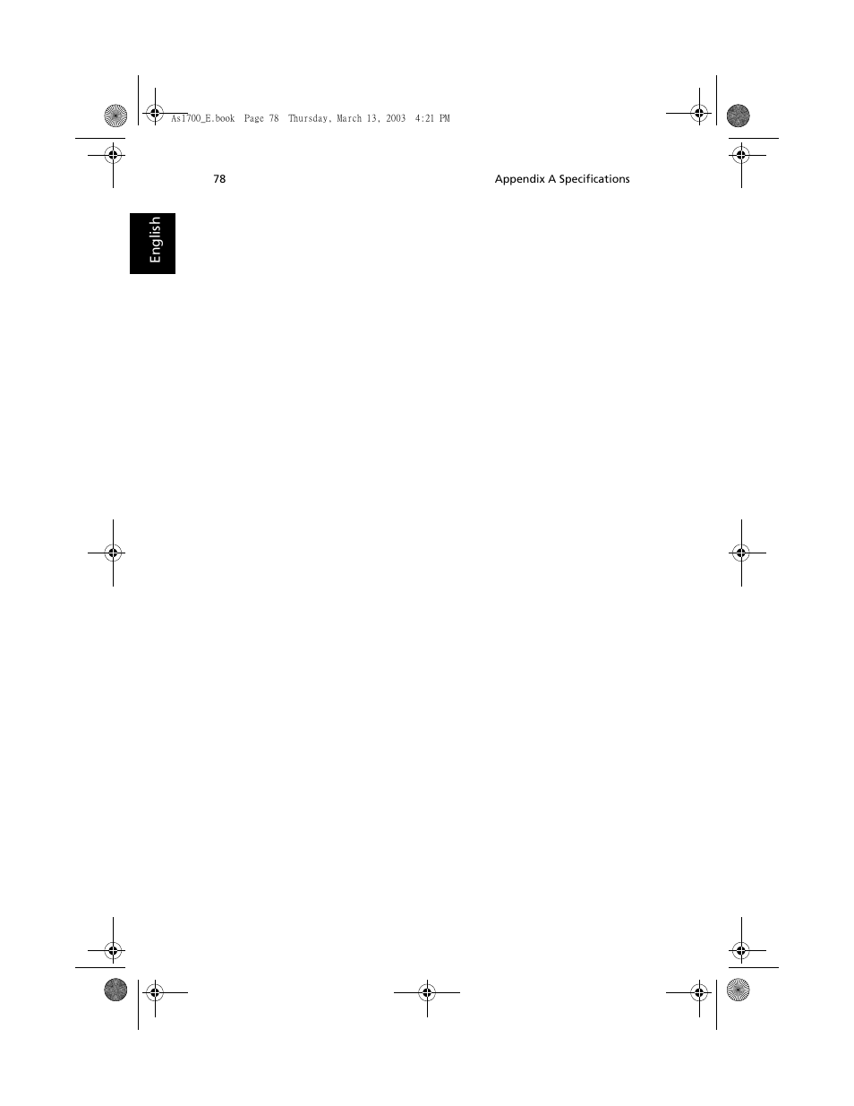 Acer Aspire 1700 User Manual | Page 88 / 102