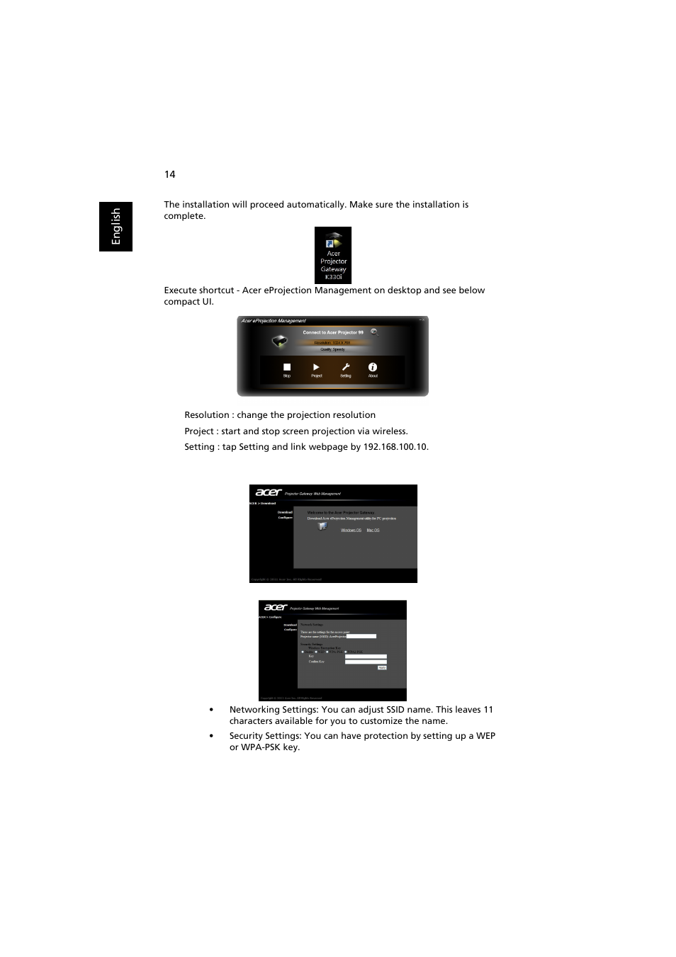 Acer K330 User Manual | Page 16 / 27