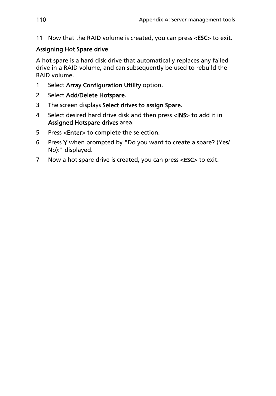 Acer AR180 F1 User Manual | Page 128 / 178
