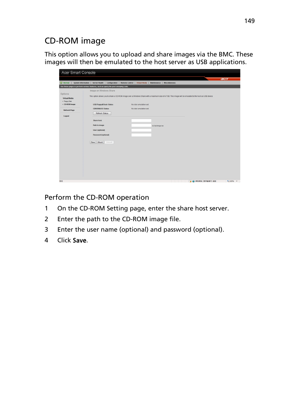 Cd-rom image | Acer AR180 F1 User Manual | Page 167 / 178