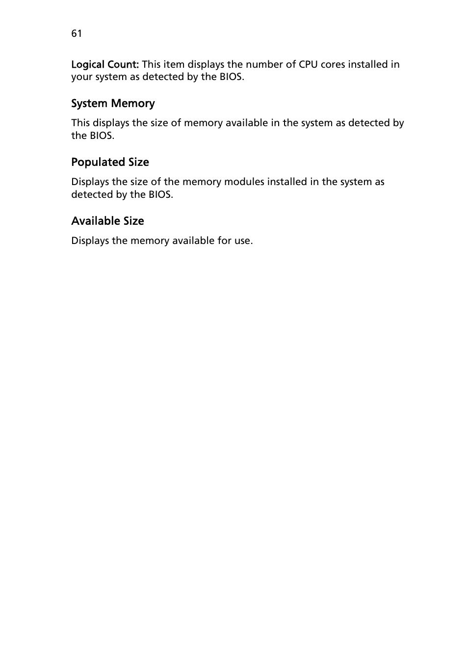 Acer AR180 F1 User Manual | Page 79 / 178