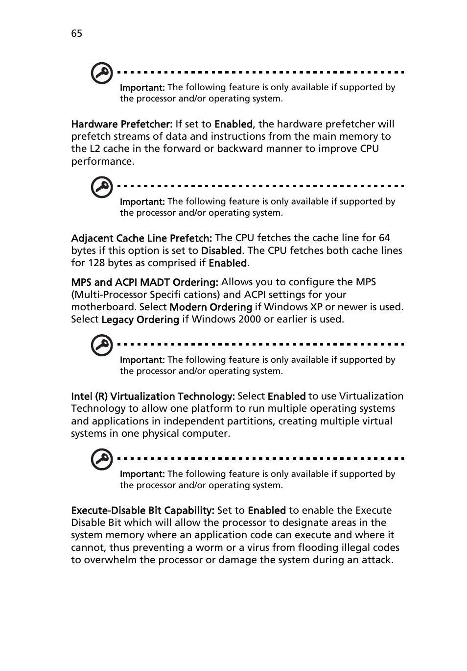 Acer AR180 F1 User Manual | Page 83 / 178