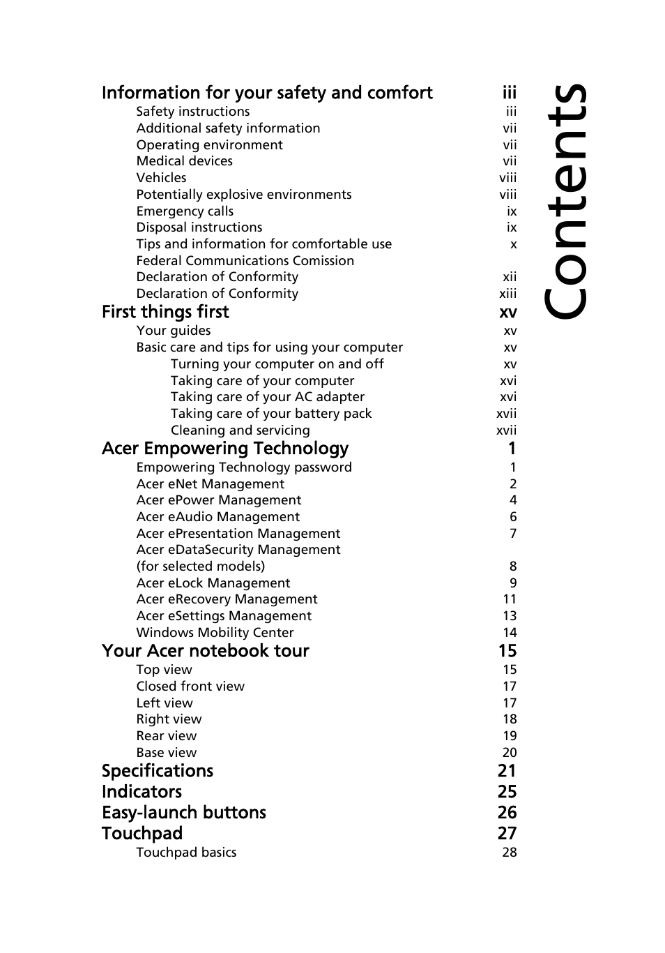Acer Aspire 2920Z User Manual | Page 19 / 111