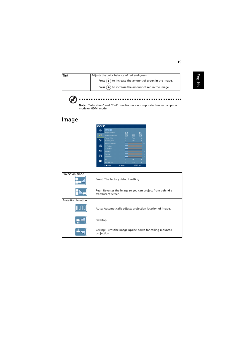 Image | Acer P3251 User Manual | Page 29 / 54