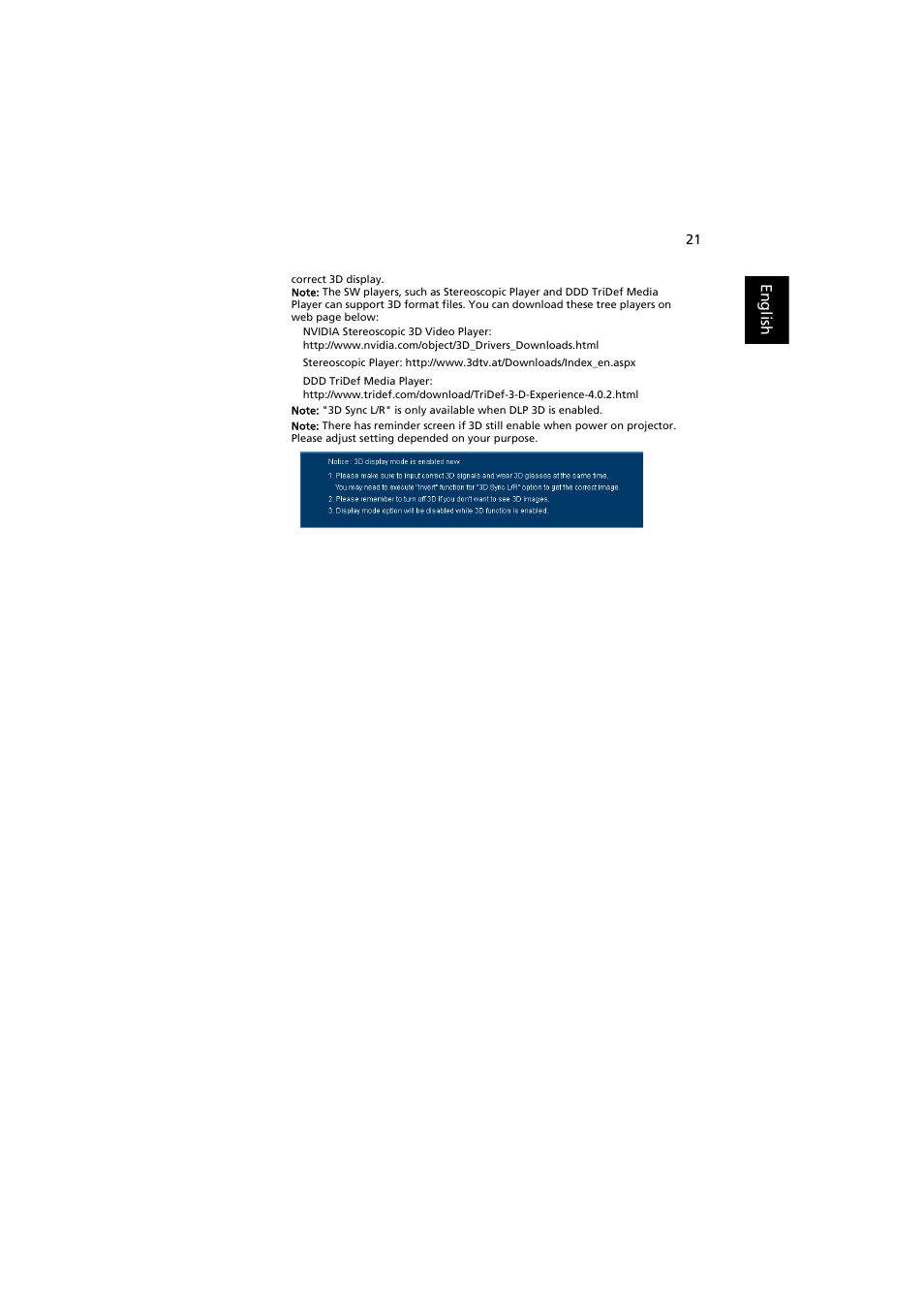 Acer P3251 User Manual | Page 31 / 54