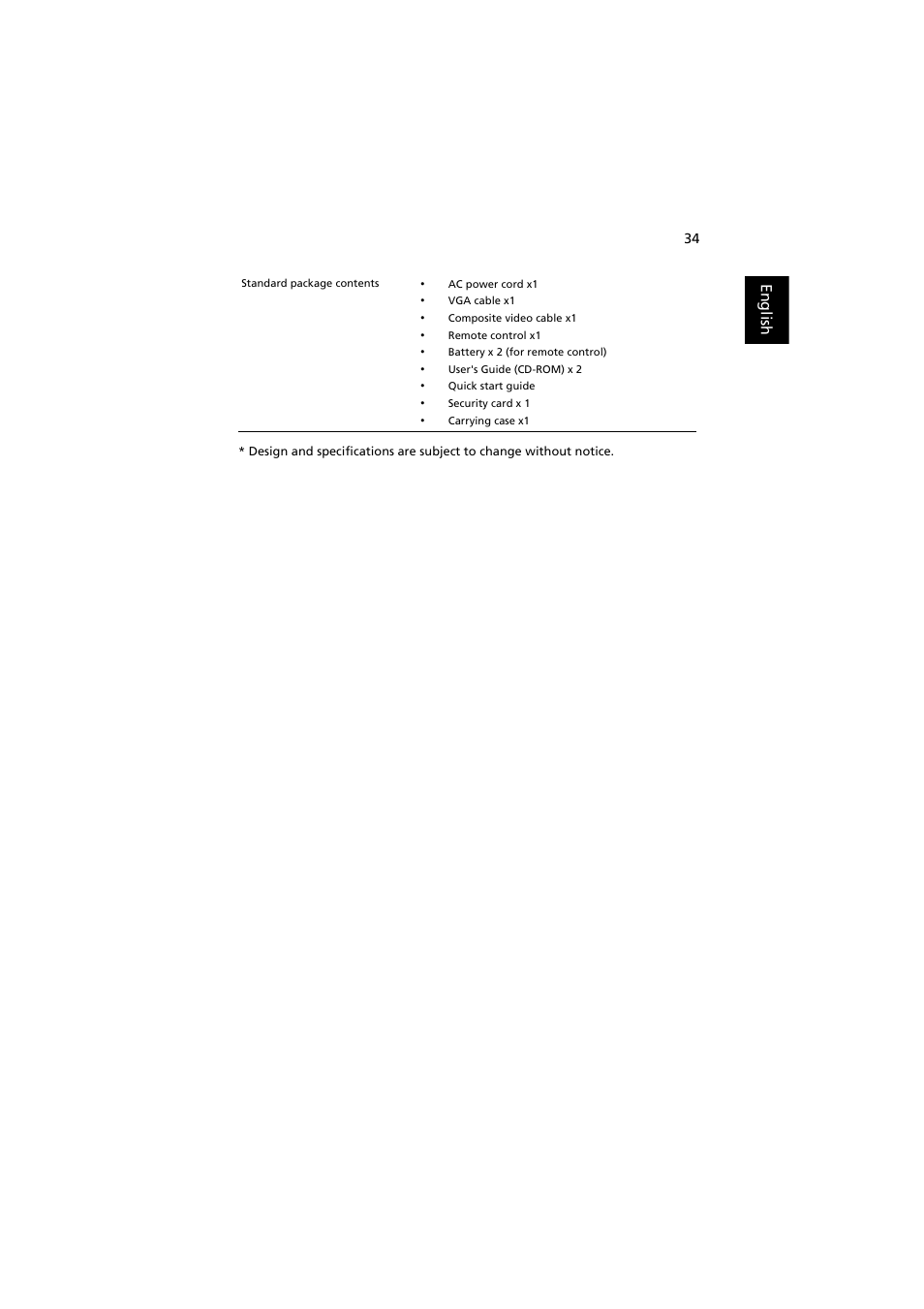 Acer P3251 User Manual | Page 44 / 54