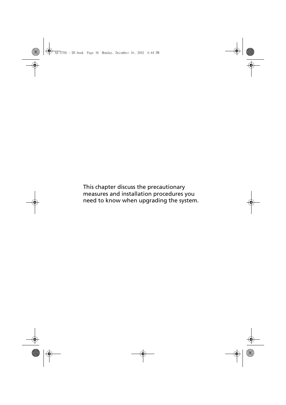 Acer Altos G700 User Manual | Page 46 / 122