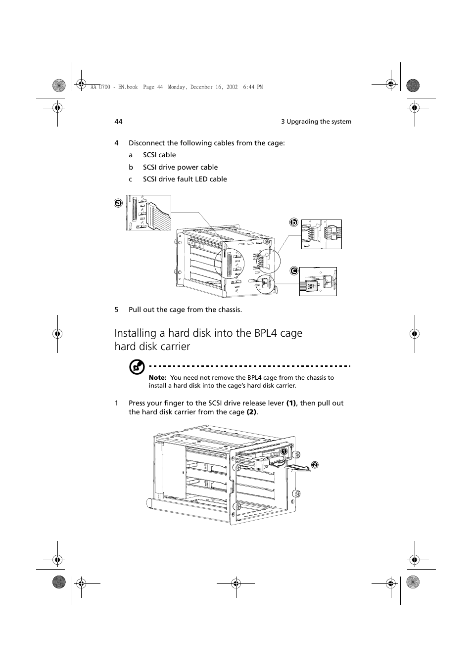 Acer Altos G700 User Manual | Page 54 / 122