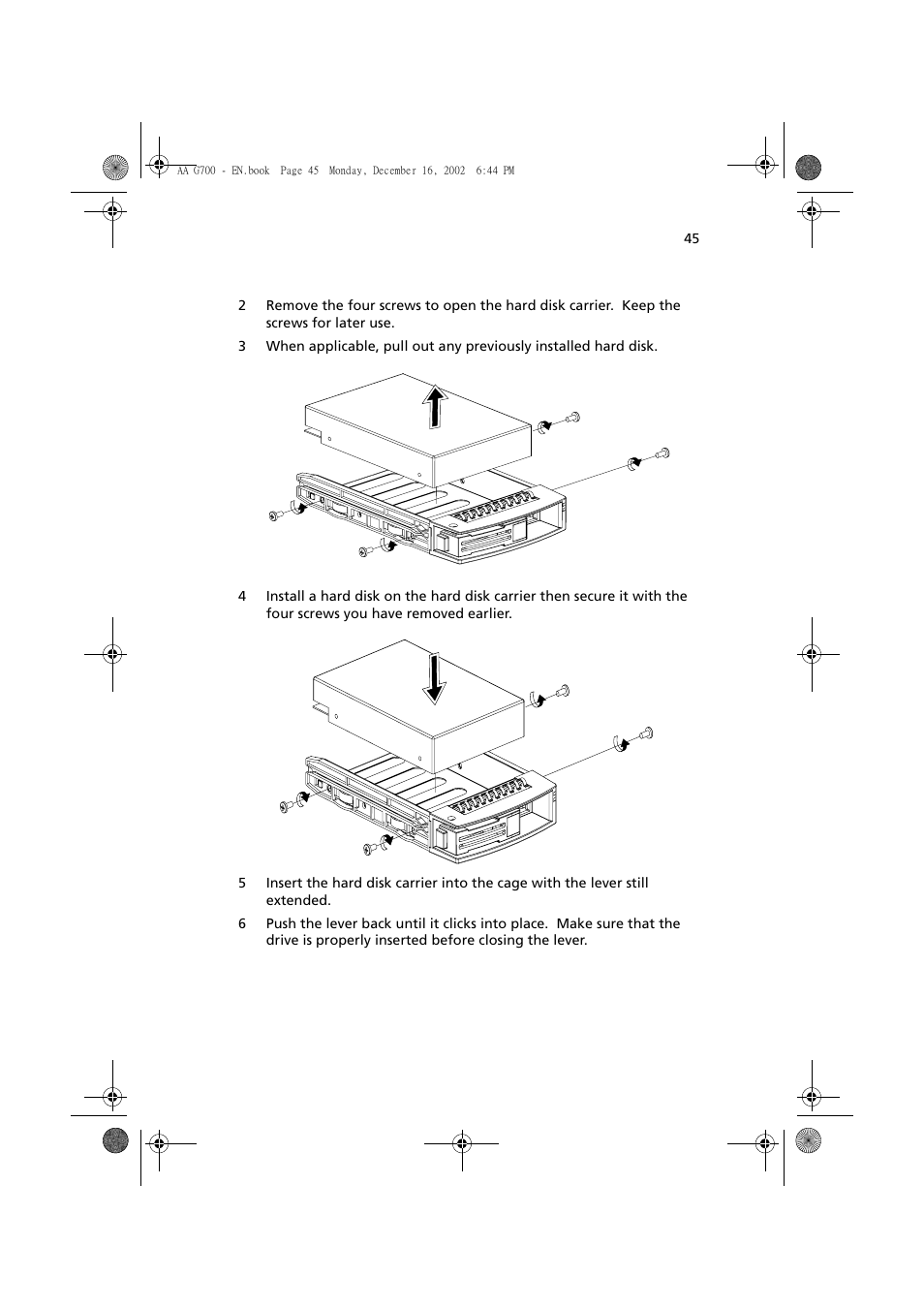 Acer Altos G700 User Manual | Page 55 / 122