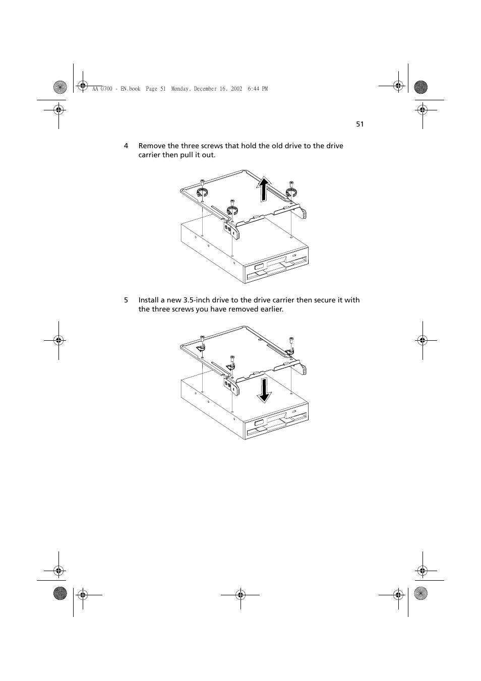 Acer Altos G700 User Manual | Page 61 / 122