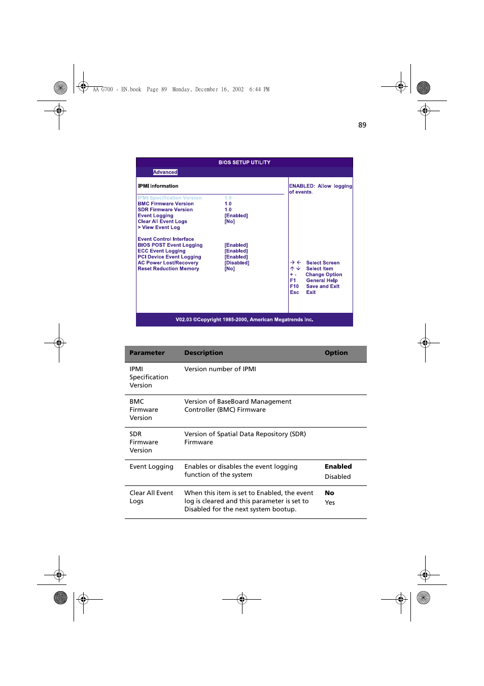 Acer Altos G700 User Manual | Page 99 / 122